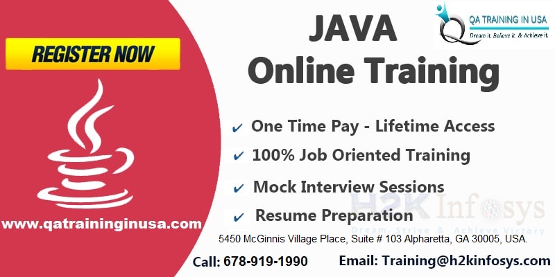 Java Online Training in USA