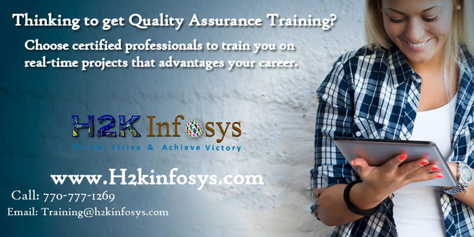 QA Online Training and Job Assistance