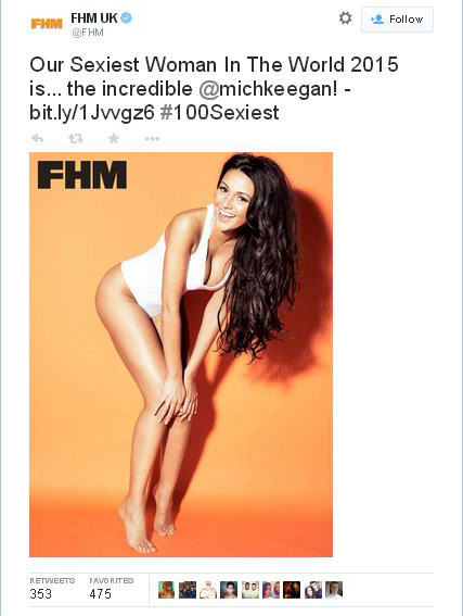 michelle-keegan-tweet