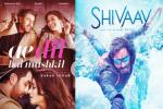 Karan Johar, Ranbir Kapoor, ae dil hai mushkil and shivaay four days collections, Sayesha saigal