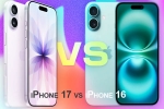 iPhone 17 vs iPhone 16 features, Apple iPhone 17, apple iphone 17 vs iphone 16 comparision, Paris
