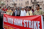 Indian banking services to be on hold, banking employees on strike, indian banking services to be obstructed as employees go on strike for two days, Banking services