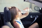 Water from Car Bottles bad, Water from Car Bottles tips, drinking water from bottles left in car in summer is harmful, Hri