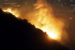 California Wildfire in Los Angeles, California Wildfire damage, fresh fire erupts in los angeles, Vasta