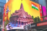 Indian Americans, Lord Ram, why is a giant lord ram deity appearing on times square and why is it controversial, Muslims