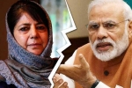 BJP breaks PDP, J&K government held down, governor rule to be imposed in j k for 8th time in 4 decades, Mehbooba mufti