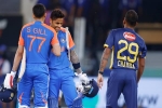 Team India, India Vs Sri Lanka highlights, india beats sri lanka in a superover thriller, Shiva