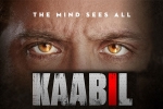 Kaabil  Telugu Movie Show Timings in Michigan, Kaabil  Movie Event in Michigan, kaabil hindi movie show timings, Rakesh roshan