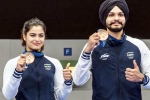 Manu Bhaker latest breaking, Manu Bhaker latest, manu bhaker makes olympics history for india with second bronze, Pv sindhu