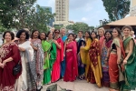 ruby shekhar in singapore, Ruby Shekhar, meet ruby shekhar the founder of demure drapes who is making singapore fall in love with sari, Handloom