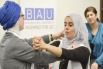 self-defence classes, self-defence classes, muslim women in us turn to self defence to combat hijab grab, Hijab self-defence classes, self-defence classes, muslim women in us turn to self defence to combat hijab grab, Hijab