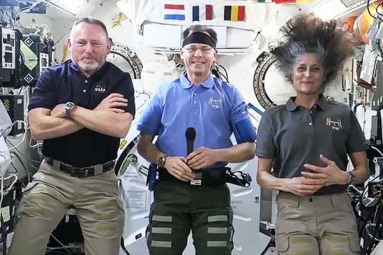 When will NASA astronaut Sunita Williams return to Earth?