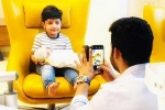 SS Thaman, Aravinda Sametha Veera Raghava, ntr s son makes his debut on instagram, New born