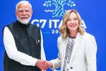 Narendra Modi G7 Summit breaking, Narendra Modi G7 Summit latest, narendra modi s key meetings at the g7 summit, Italian prime minister