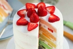 simple, baking, rainbow cake easy recipe make at home, Recipes