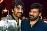 Chiranjeevi and Ravi Teja latest updates, Chiranjeevi and Ravi Teja breaking news, ravi teja shakes leg with megastar, Ravanasura