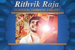 Michigan Events, MI Event, rithvik raja classical carnatic concert, Balaji temple