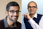 best ceos ranking, microsoft, satya nadella tops list of best ceos sundar pichai comes third, Microsoft employees