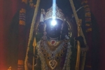Surya Tilak Ram Lalla idol Ayodhya, Surya Tilak Ram Lalla idol 2024, surya tilak illuminates ram lalla idol in ayodhya, Acharya