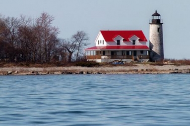 The Charity Island in Saginaw Bay