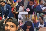 bollywood, bollywood, watch video of ranveer singh giving a flower to an elderly woman is winning hearts, Icc cricket world cup 2019