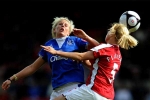 Heading, Study, study women football players more vulnerable to injury from heading, Head injury