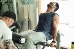 NTR gym pics, NTR next film, latest workout picture of tarak is here, Jr ntr new look