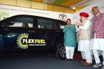 MPV Innova HyCross, Toyota updates, world s first flex fuel ethanol powered car launched in india, Diesel