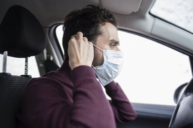 Should you wear a mask while driving solo?