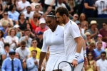 serena williams, Wimbledon Mixed Doubles Race, andy murray and serena williams knocked out of wimbledon mixed doubles race, Serena williams